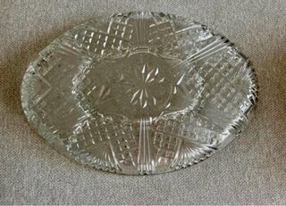 Antipastiera in vetro nuova mai utilizzata