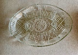 Antipastiera in vetro nuova mai utilizzata