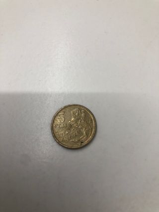 Moneda 5 pesetas 1997