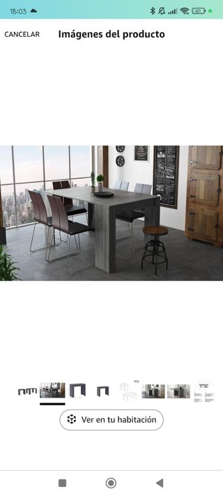 Mesa extensible 
