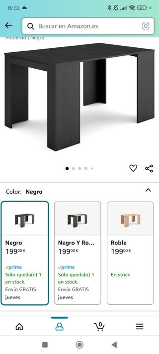 Mesa extensible 