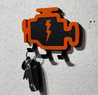 Colgador Llaves 3D Check Engine Motor