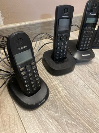lote 4 Teléfonos Inalámbricos