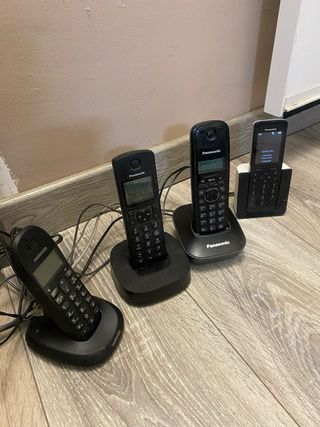 lote 4 Teléfonos Inalámbricos