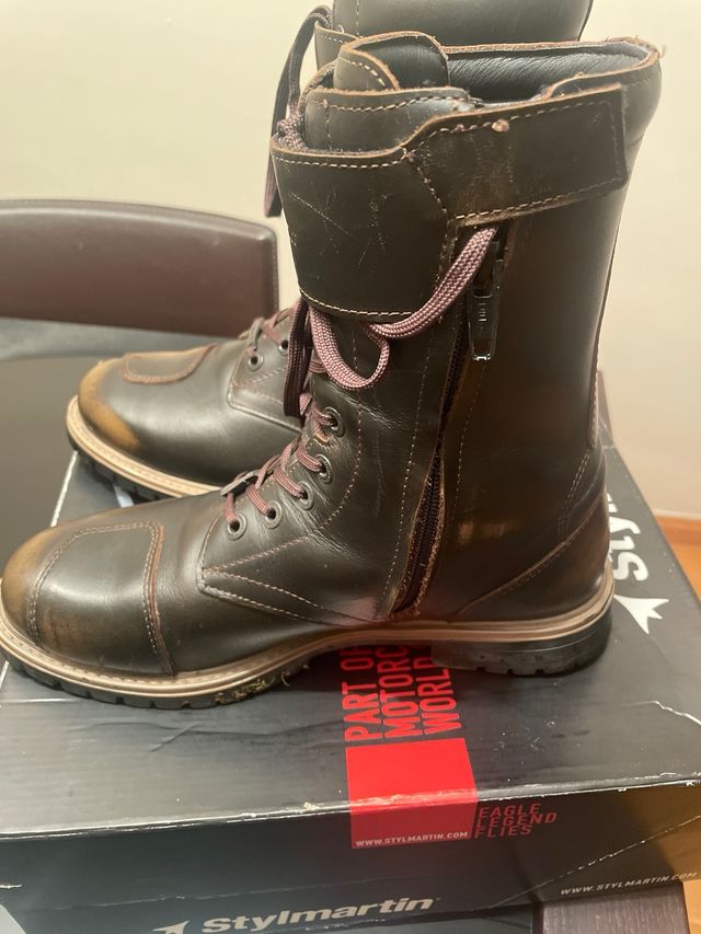 Botas moto cafe racer Stylmartin