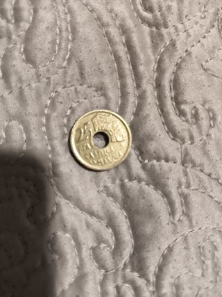 25 pesetas castilla la mancha. 5 pesetas 1997