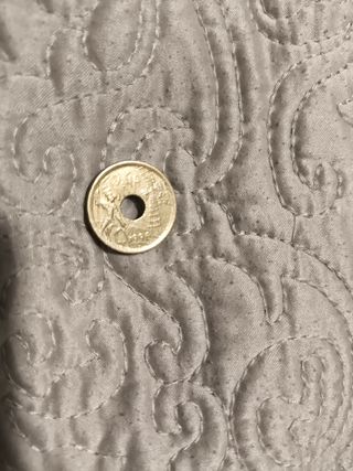 25 pesetas castilla la mancha. 5 pesetas 1997