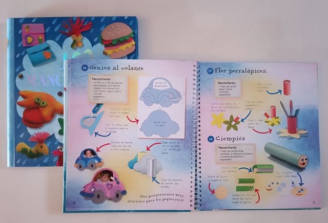 Lote libros manualidades