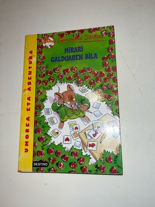 Mirari galduaren bila: Geronimo Stilton Euskera 2