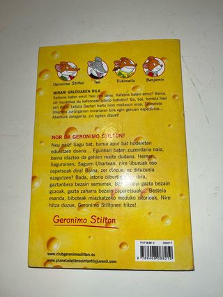 Mirari galduaren bila: Geronimo Stilton Euskera 2