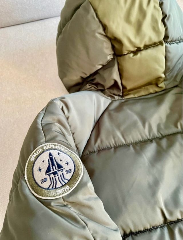 Piumino OVS 12/13 anni verde con cer