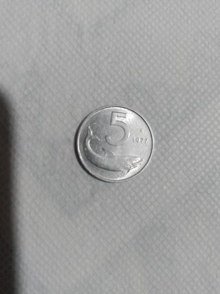 Moneta 5 lire