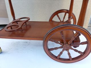 Camarera de madera plegable