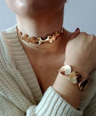 Gargantilla y pulsera nuevo 