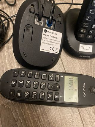 lote 3 Teléfonos Inalámbricos Motorola