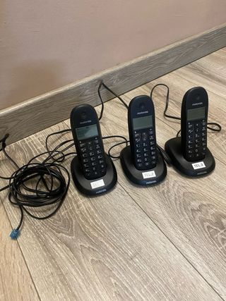 lote 3 Teléfonos Inalámbricos Motorola