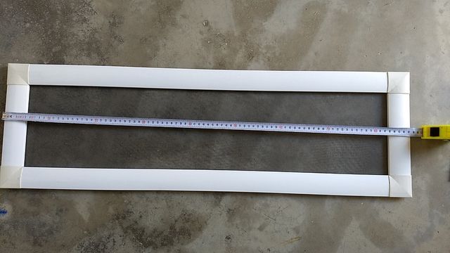 Mosquitera corredera aluminio pequeña