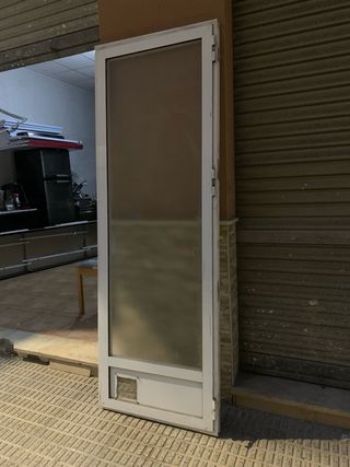 Puerta alumnio 2,8 x ancho 72cm