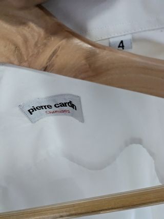 Camisa Pierre Cardin blanca manga corta
