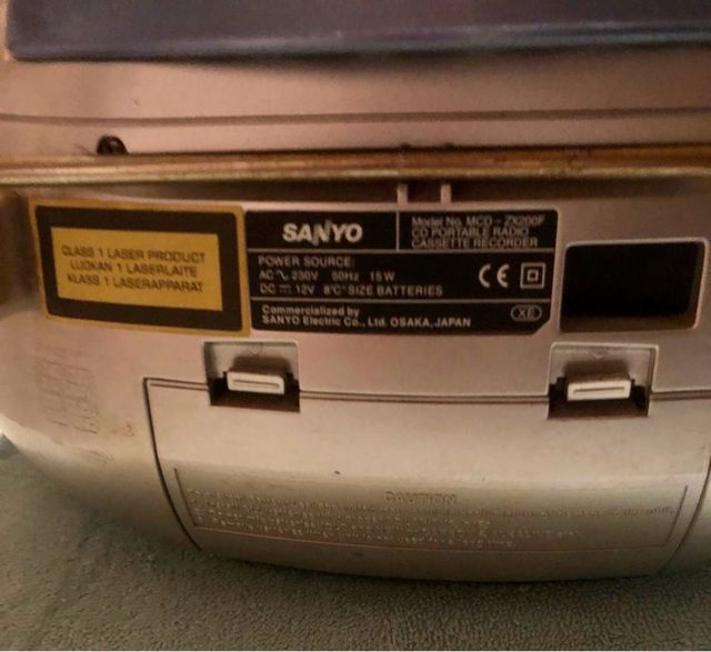 Radio cd sanyo