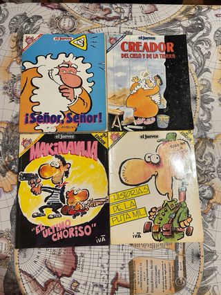 Miticos comics El Jueves