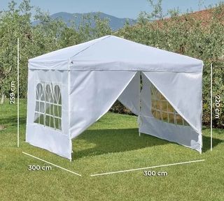 Carpa plegable, impermeable, Uv, 3x3 completa
