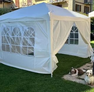 Carpa plegable, impermeable, Uv, 3x3 completa