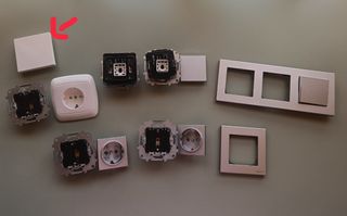 Mecanismos: enchufes e interruptores