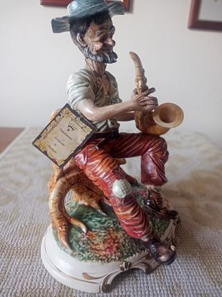 Capodimonte Suonatore Sassofono