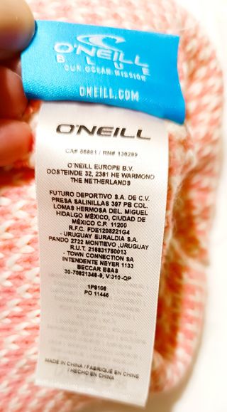 Gorro nuevo chica Oneil