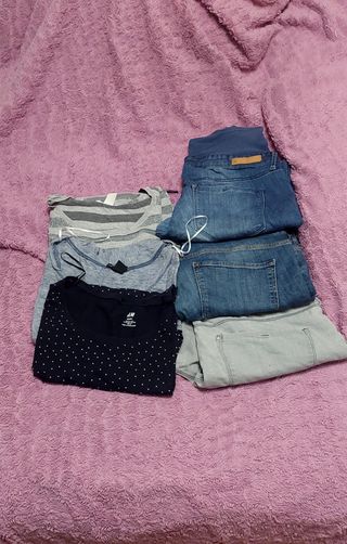 Lote ropa premamá talla 44