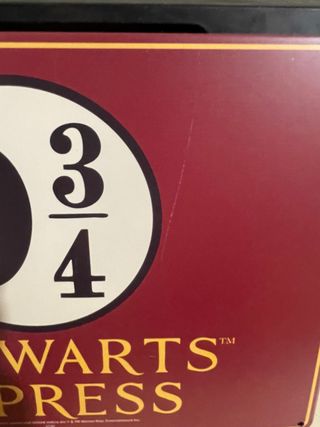 Placa metal Harry Potter