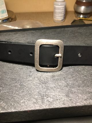 cinturón vaquetilla 30mm XL 105-134cm