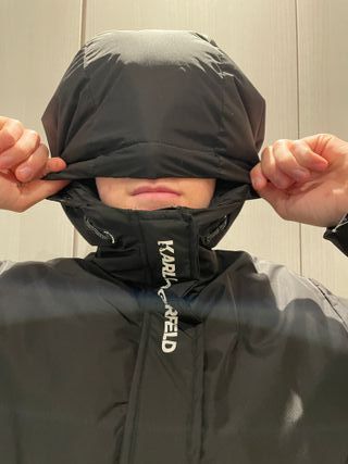 Anorak plumífero KARL LAGERFELD junior