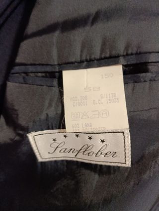Traje hombre Sanflober
