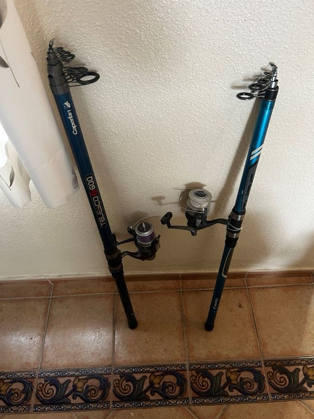 2 Cañas de pescar