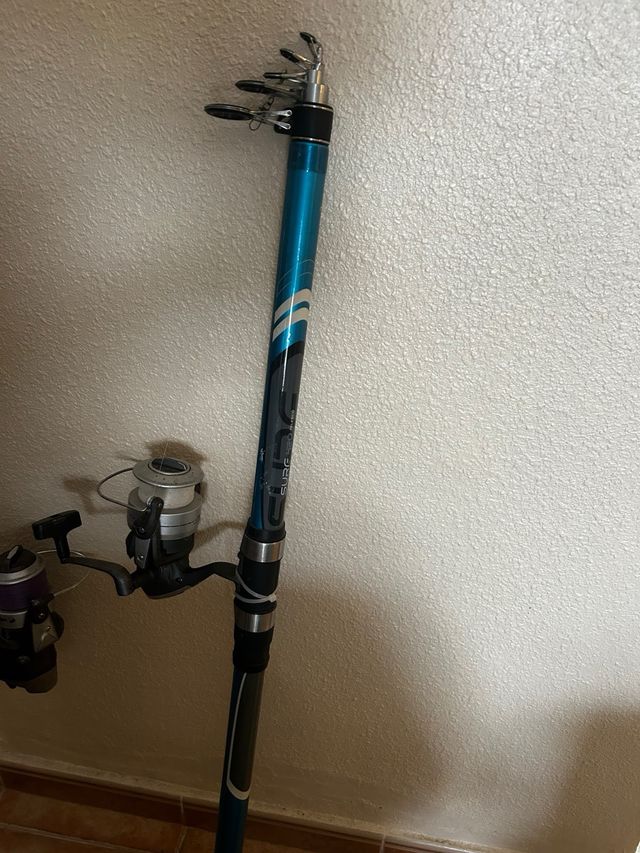 2 Cañas de pescar