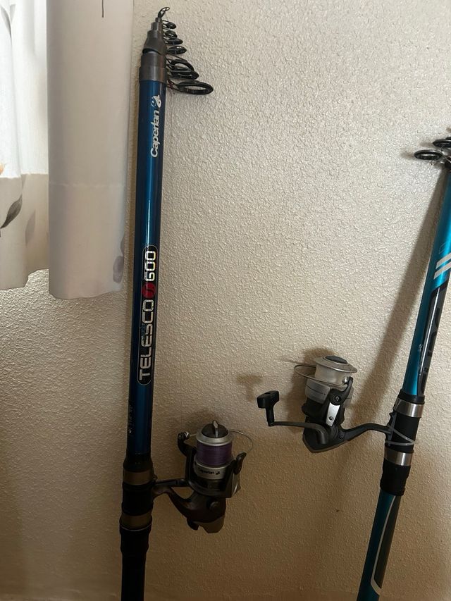 2 Cañas de pescar