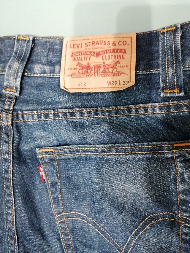 Jeans Levi's da uomo boot cut, tg W29/L32