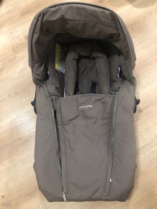 Cochecito con maxicosi y plataforma