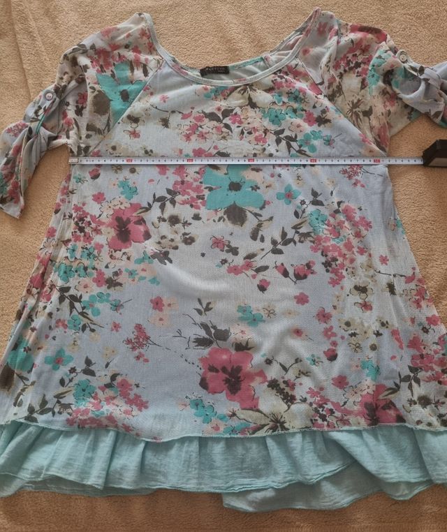 VESTIDO T. GRANDE.MEDIDA EN FOTOS