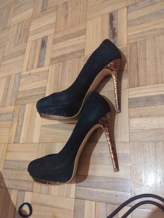 Zapatos tacón zara n. 38