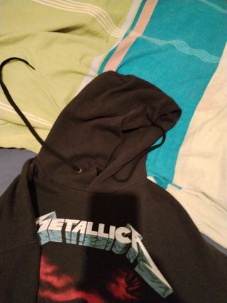 Sudadera capucha joya Metallica