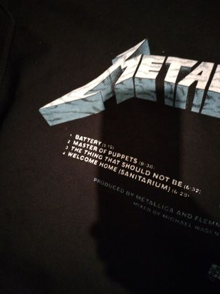 Sudadera capucha joya Metallica