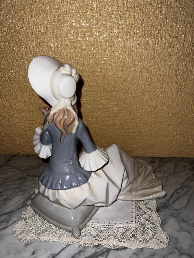 Pareja figuras de porcelana