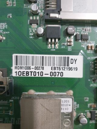 PLACA MAIN TV LG 60PV250