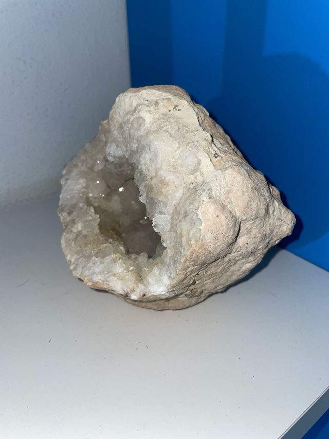 2 rocas de cuarzo blanco