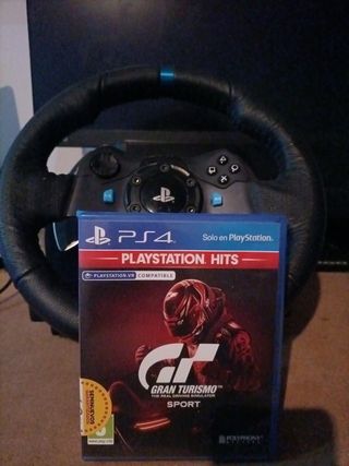 Volante logitech G29 + Gran Turismo Sport