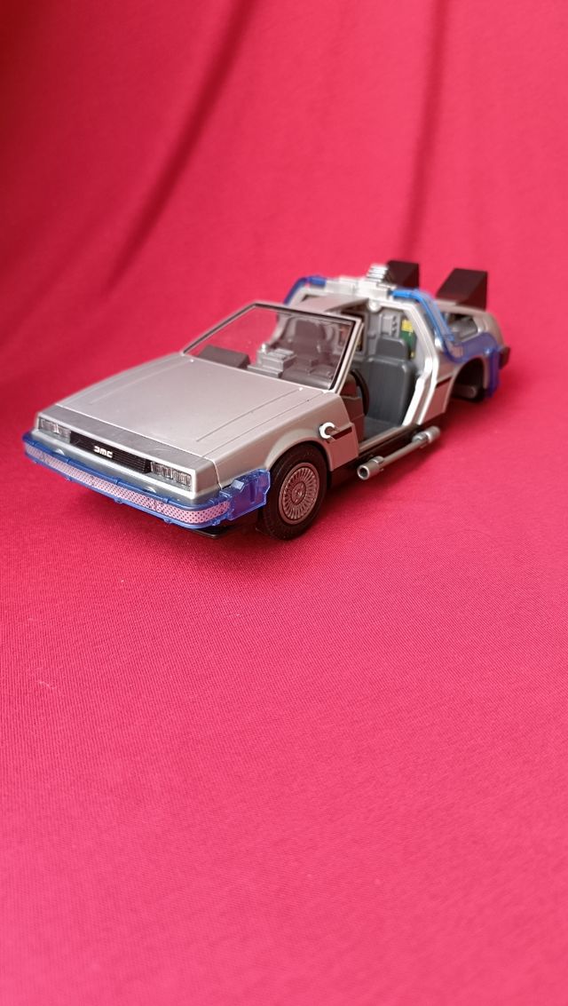 Delorean play mobil, con luz