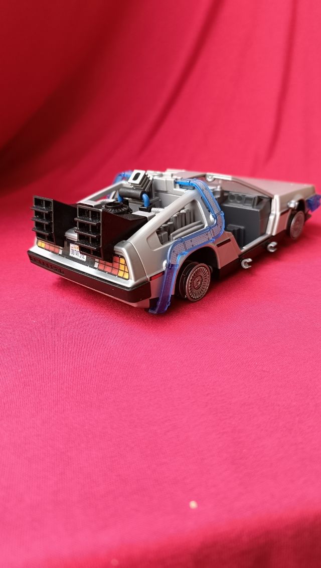Delorean play mobil, con luz